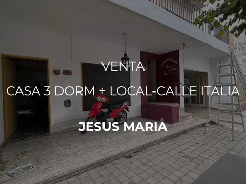 VENTA-CASA 3DORM+LOCAL+DEPTO-JESUS MARIA