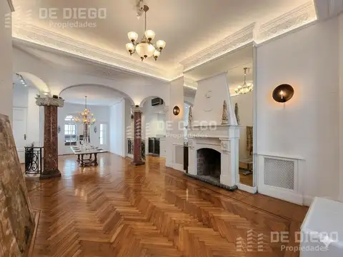 OPORTUNIDAD BAJO DE PRECIO En venta departamento de 7 ambientes estilo francés, Retiro