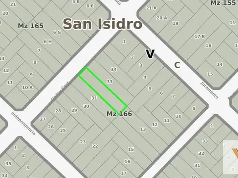 Terreno en venta - 370Mts2 - Boulogne Sur Mer