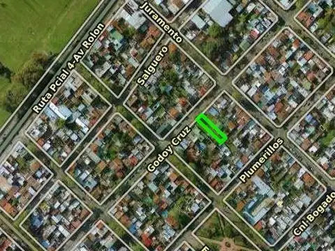 Terreno en Venta 8  mts Frente