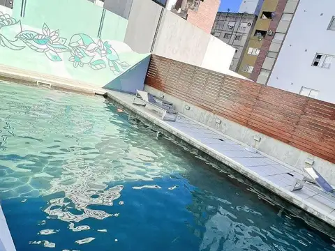 Departamento 2 ambientes con 2 baños