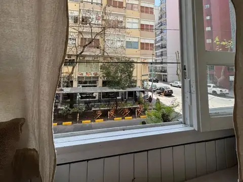 Monoambiente a la calle luminoso