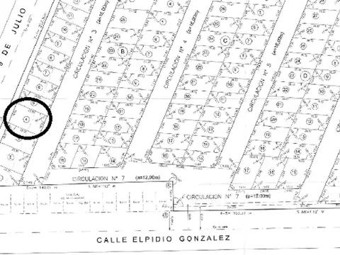 Elpidio Gonzalez casi 9 de Julio 6000