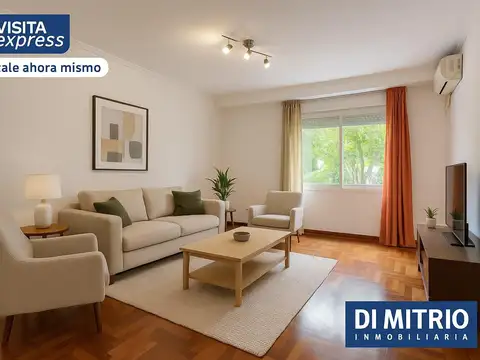 Departamento de 3 ambientes con balcón cubierto y Parrilla!