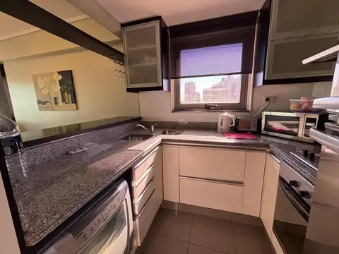 Departamento 2 ambientes con 2 baños