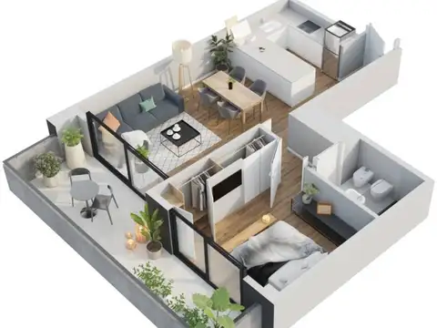 Departamento en  Belgrano