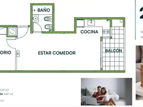 VENTA EN POZO- 2 AMB -OPCIONAL COCHERA- CASEROS NORTE-CONSULTAR FINANCIACIÓN