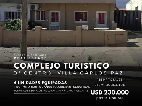 Hotel en Venta en Centro, Villa Carlos Paz