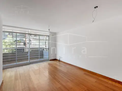 Cañitas Rep de Eslovenia 1800 DUPLEX 2 amb y escritorio losa rad piso parquet