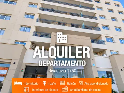 DEPTO 1 DORM EN ALQUILER