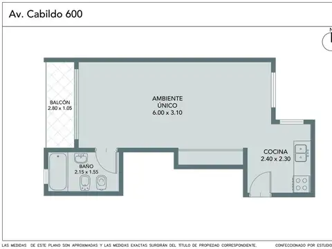 Departamento en Alquiler Apto profesional