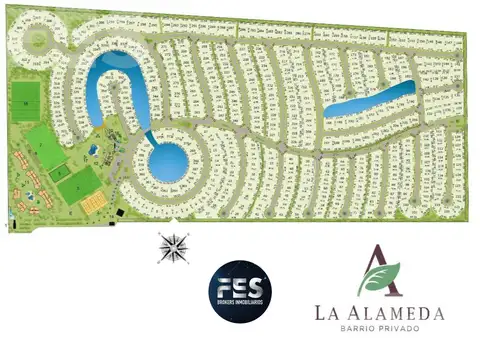 Terreno en venta  en La Alameda Canning