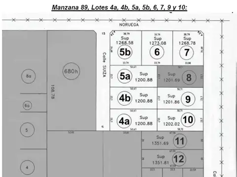 Lotes en venta Manzana 89, Parque Las Naciones, Guernica