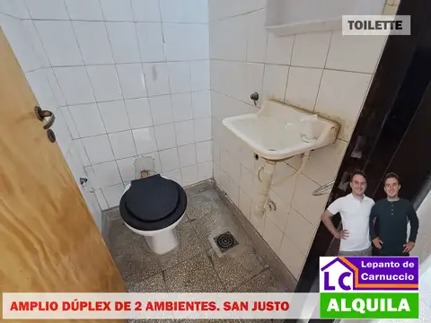 Depto Tipo Casa en Alquiler de 1 dormitorio