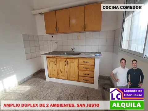 Depto Tipo Casa en Alquiler en San Justo, $ 490.000