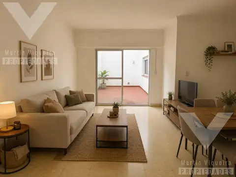 Alquiler de Tres ambientes en planta baja con dos patios. Púan y entre Ramon Falcon y Alberdi