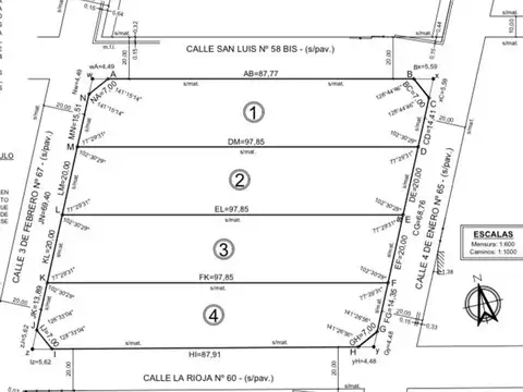 Terreno en Venta en Santo Tome, USD 60.000