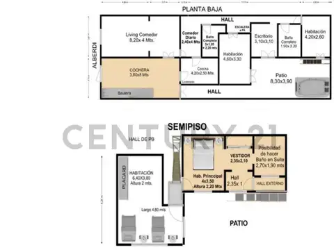 Departamento en Venta en Caballito, USD 265.000