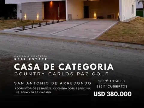 Casa en Venta en San Antonio de Arredondo, Punilla