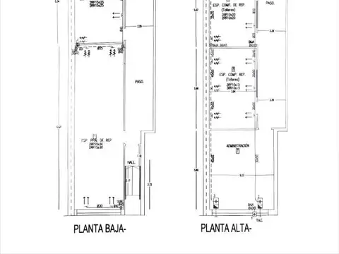 LOCAL COMERCIAL DESARROLLADO EN 2 PLANTAS SOBRE AVDA .