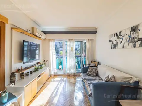 Venta Departamento 4 ambientes Balcón Corrido Escritorio toilette Reciclado Villa Crespo