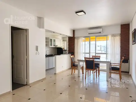 Departamento dos ambientes con balcon y pileta alquiler temporario en congreso