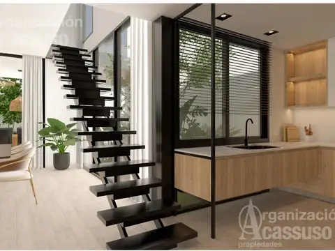 Depto Tipo Casa 4 ambientes con 2 baños