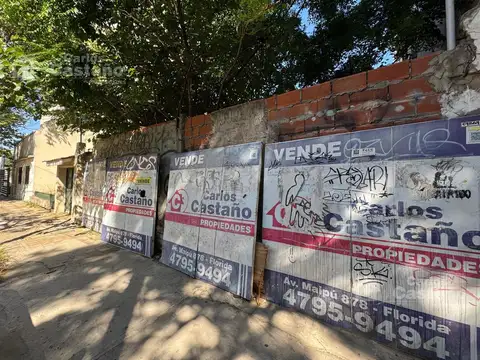 Terreno en Venta 8  mts Frente