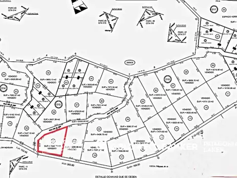 Terreno en Venta de 7240,0 m2