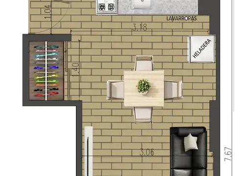 CASTRO 1176 , Piso 2