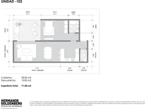 Departamento - Belgrano