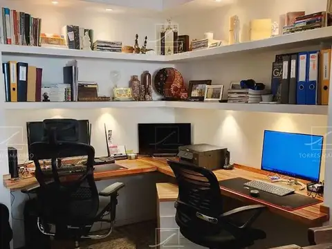 Departamento 2 ambientes con 2 baños