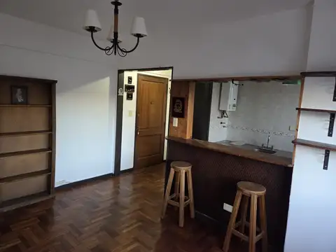 Departamento 2 ambientes con 1 baño
