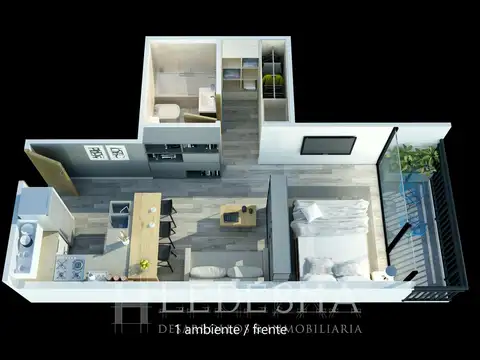 Departamento en Venta con 1 cochera