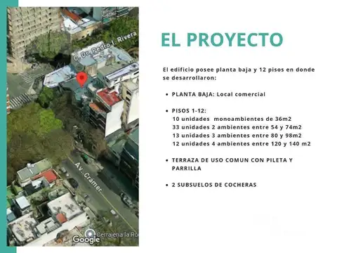 Departamento en Venta de 2 ambientes