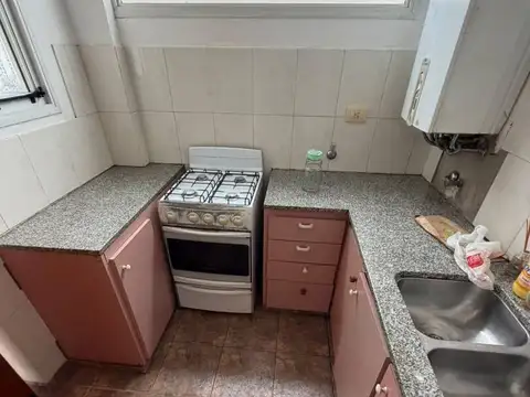 Departamento 2 ambientes con 1 baño