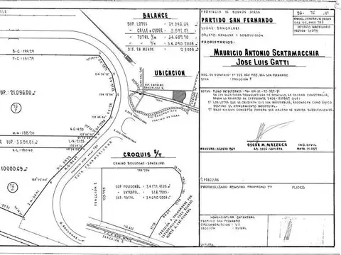 Terreno en Venta en San Fernando, USD 6.500.000