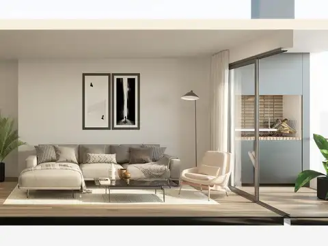 Departamento 3 ambientes con 2 baños