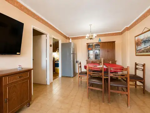 Departamento 3 ambientes con 1 baño