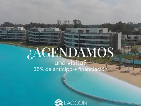 Departamento en Lagoon Pilar 3 ambientes cochera