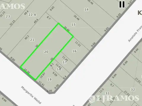 Terreno en Venta en Lanus Este, USD 250.000