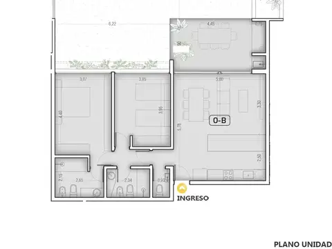 Venta departamento 1 dormitorio Fisherton Rosario