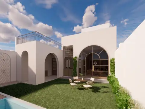 Casa 4 ambientes con 2 baños