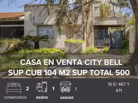 Casa en venta city bell