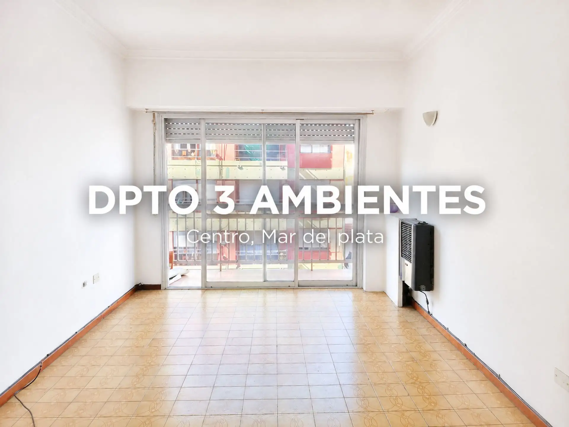 Venta departamento 3 ambientes al frente Centro