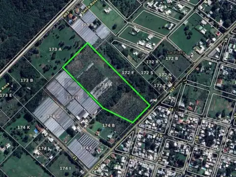 Venta de Parcela en Villa Elisa, ideal desarrollador