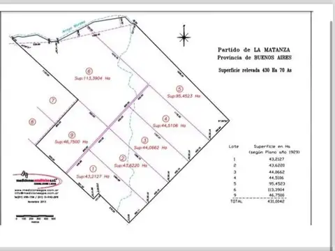 OPORTUNIDAD VENTA CAMPO EN LA MATANZA