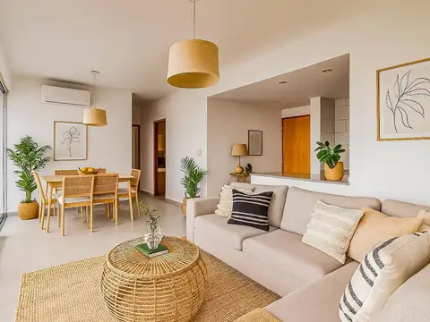 Departamento 3 ambientes con 1 baño