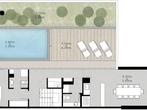 Departamento en Venta de 6 ambientes