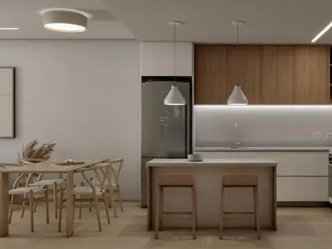 Departamento Monoambiente con 1 baño